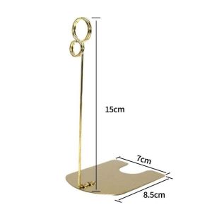 Basi Table Menu Stand Price Tag Holder Penjepit Memo Stand Card Holder Untuk Toko Roti Restoran
