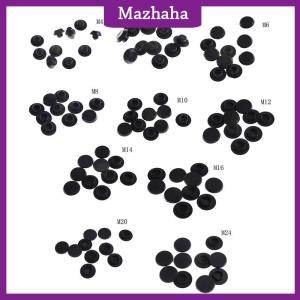 Mazhaha 10Pcs Hex Socket Allen Bolt Screw Nut Hexagon Head Cover Cap Protector M4-M24