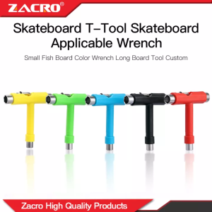 Zacro Dụng Cụ Trượt Ván L Tất Cả Trong Một Cờ Lê Trượt Ván Trượt Một Hàng 5 Trong 1 Cờ Lê Dụng Cụ Trượt Ván Dài Dụng Cụ Trượt Ván