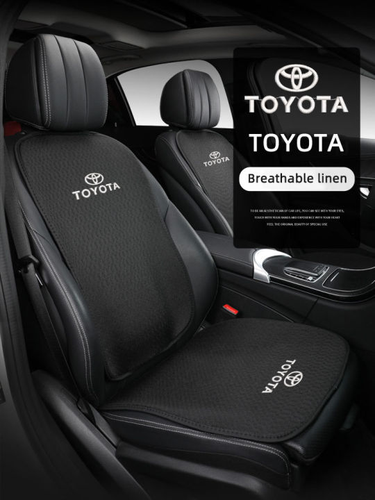 Four Season Seat Cover Car Seat Cushion Automobiles Seat Cover Universal  Car Chair Protector Pad Mat Auto For Toyota Vios Hilux Camry Harrier Innova 