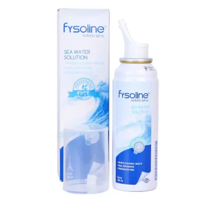 [HSD 9.2027] Fysoline - Xịt nước muối biển sâu Pháp 100ml - Vệ sinh giữ ẩm cân bằng sinh lý niêm mạc mũi
