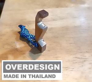 OVERDESIGN CAP OPENER ที่เปิดขวด MINIMAL #1023 BRASS ทองเหลือง MADE IN THAILAND