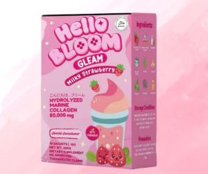 Hello Bloom Gleam Drinks (10 Sachet in 1 Pack 18g)