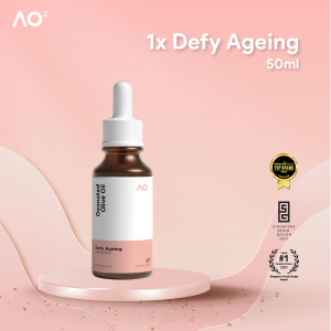 AOz Defy Ageing Ozonated Olive Oil. Anti-Aging Reduces Facial Wrinkles Moisturizes Restores Youth and Beauty Helps Face Skin Glow