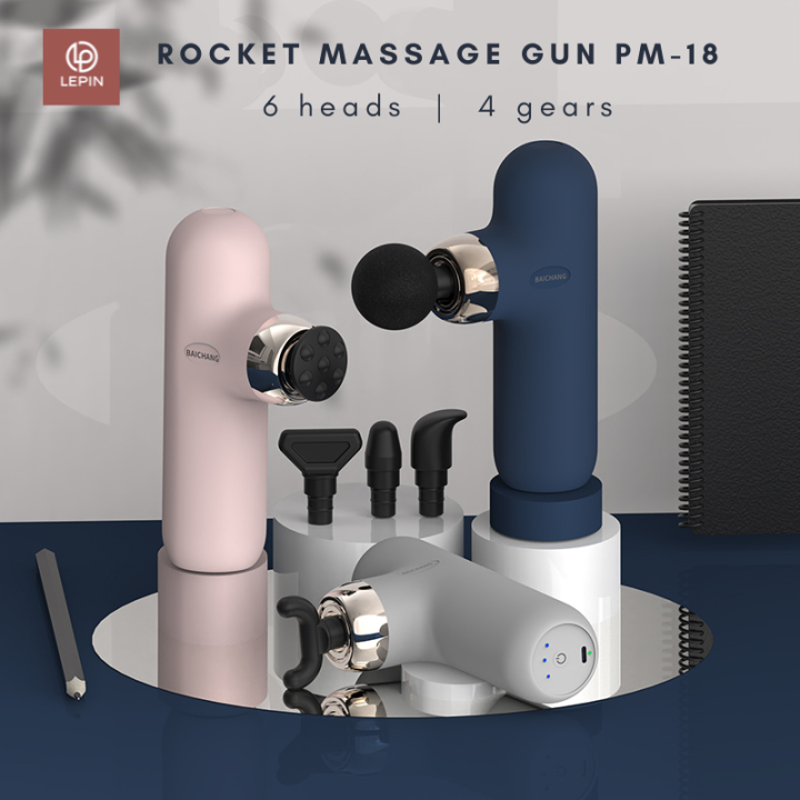 LEPIN Rocket Massage Gun PM-18 Mini Muscle Relaxation Massager for