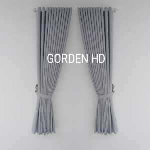 Gorden jendela Lebar 12 Gelembung 24 lubang ring bahan blackout