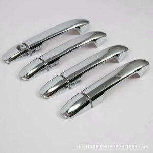 Ốp tay nắm cửa xe màu đen bóng cho Benz Vito W447 Metris Valente V-Class 2014-2020 nhãn dán trang trí phụ kiện