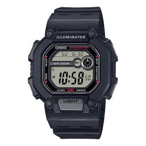 CASIO ORIGINAL - CASIO   W-737H-1A - MEN  - Resin - Hitam - Jam dunia JD18ST # Jam Tangan Pria Jam Pria Jam Tangan Anti Air   + CASIO W-737H-1A W 737H 1A W-737H 240 W737  W737H W-737 $