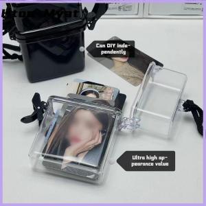 tantuoye Ins Idol Photo Card Storage Box Decorative Photocard Storage Box Waterproof Photo Picture Collect Holder Message Organizer Box