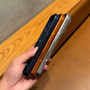 Camera Lens Film Magnetic Case For iPhone 17 16 15 Pro Max Cover For Magsafe Wireless Charge Ring Protect Matte Shell Thin Capas