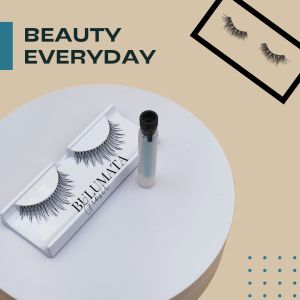 Bulu Mata Palsu dan Lem 1 Set | 121