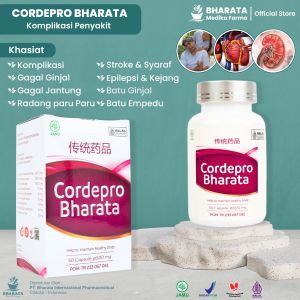 Obat Stroke Epilepsi Jantung Ginjal Paru - Paru Liver Coordepro Bharata Original BPOM & Halal MUI