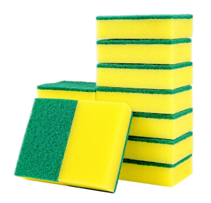 5 Pieces Tough Clean Scrub Sponge / Value Pack Heavy Duty Scouring Sponge Dish Wash Cleaning / Span Basuh Cuci Pinggan Sabut Berspan