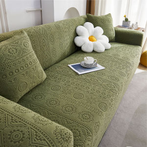 1 2 3 Seater Quilting Printed Sofa Cover Pet Dog Sofa Mat Universal Non-slip Sofa Armrest Cover Living Room Furniture Protector