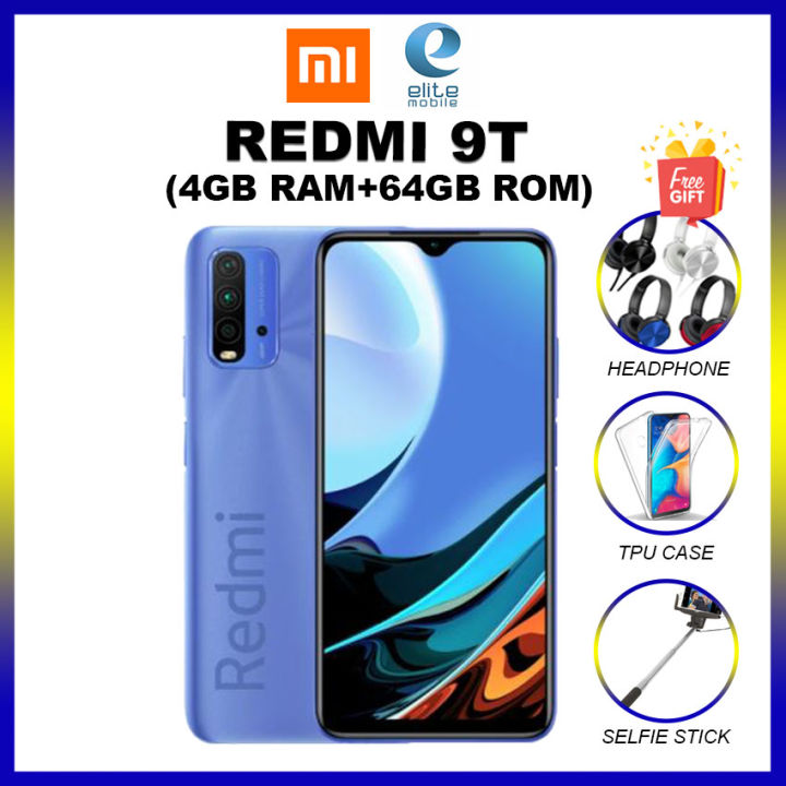 Xiaomi Redmi 9t Smartphone 4gb Ram 64gb Romrom 6000mah Battery 1 Year Warranty By Xiaomi 4192