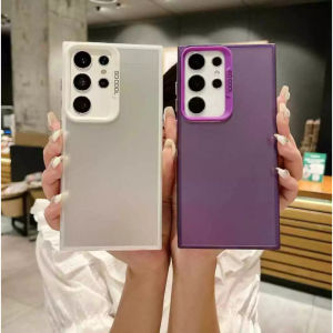 SO COOL COLOR Hologram MATTE SAMSUNG S25 ULTRA S25+ Plus + 5G Case Hardcase Silicone Acrylic Akrilik Warna Warna IMD Plating SOCOOL Hard Silicone Peleindung Belakang Cover Back Hp Casing Kondom Karet Protection Murah Baru Galaxy 4G