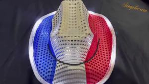 American Independence Day Flag Cowboy Hat Fan Hat American Flag Top Hat American Independence Day World Cup Football Hat