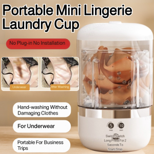 Automatic Mini Portable Washing Machine Mini Wireless Charging Socks Laundry Machine 迷你洗衣机