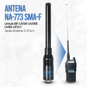 ARAFURA - NAGOYA Antena NA-773 SMA-F for BF-UV5R UV5RE UV82 UFO-1