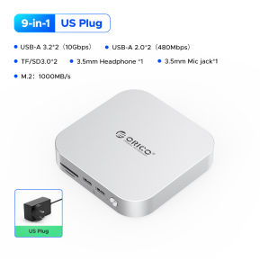 ORICO minilink Loại C vỏ bọc ổ cứng Ổ cắm SSD di động đa Bộ chuyển đổi giao diện SD/tf4.0 usb4 chuyển được thiết kế cho Đế cắm mamini M4