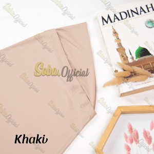 DAWA- Jilbab Bergo Shireen Malay Soft Pet Jersey Premium Size L