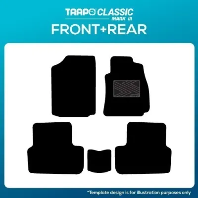 Trapo Car Mat for Mercedes Benz GLB-Class 7 Seater (2020-Present) | Anti-Slip | Waterproof | Custom Made | Odour Free