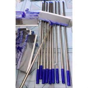 Cây gạt đẩy nước sàn nhà inox đầu mút xốp siêu bền làm sạch sàn nhà ngập nước - Cây Cào Nước Đẩy Nước Gạt Nước Inox