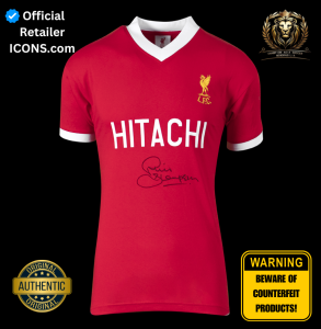 Phil Thompson Front Signed Liverpool FC 1978 Home Shirt