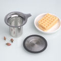 Tea Infuser Tea Strainer - Extra Fine Mesh Tea Strainers Tea Infusers For Loose Tea, Stainless Steel Tea Steeper Tea Diffuser With Large Capacity Tea Basket And Lid, Fits Teapots, Mugs, Cups. 