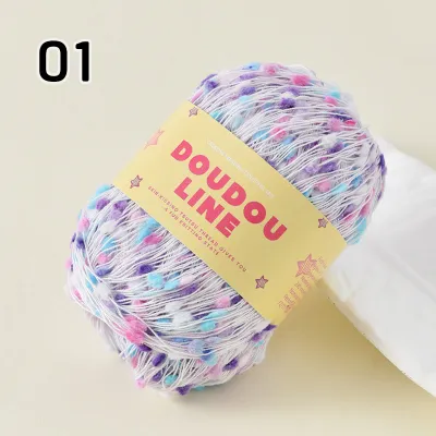 ไหมพรม Doudou Line ไหมแฟนซี 50 กรัม พร้อมส่ง