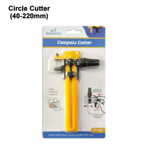 VC Art BMJ798 Rotary Circle Cutter with Blades Round Paper Compass Cutter Pemotong Kertas Art Craft Alat Seni