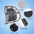 Tấm Lưới Tựa Lưng Ghế Bảo Vệ Cột Sống Cho Văn Phòng, Ô Tô - Miếng Dựa Ngồi Xe Hơi Có Hạt MASSAGE Giảm Nhức Mỏi Tiện Lợi. 