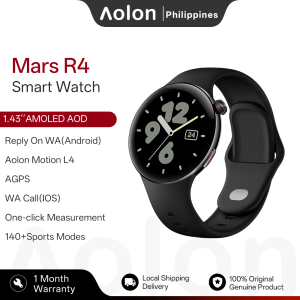 Aolon Mars R4 Smart Watch One-click Measurement Amoled AOD Aolon Motion L4 Smartwatch