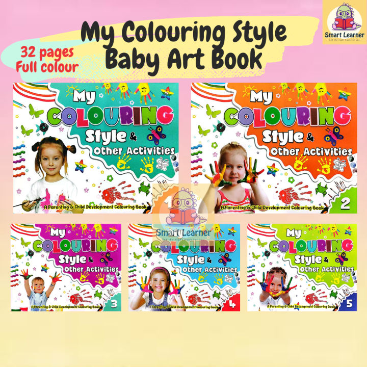 [SB] My Colouring Style & Other Activities Buku Berwarna Mind to Mind