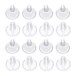 เจลป้องกันนิ้วเท้าสำหรับรองเท้าแตะคีบ8คู่กันลื่นแผ่นเจลนุ่ม Bantal Alas นิ้วเท้าแผ่นป้องกันนิ้วเท้า