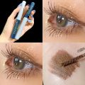 Bobeini Mascara Bàn Chải Nhỏ Đầu Màu Nâu Đen Xoăn Dài Tự Nhiên Dày Không Thấm Nước Không Thấm Mồ Hôi. 
