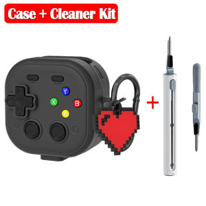 Hộp đựng tai nghe cho Samsung Galaxy Buds 4 4 Pro Hộp đựng thiết kế bộ điều khiển trò chơi Khóa công tắc Vỏ bảo vệ với bộ dụng cụ làm sạch cho Galaxy Buds4 Pro