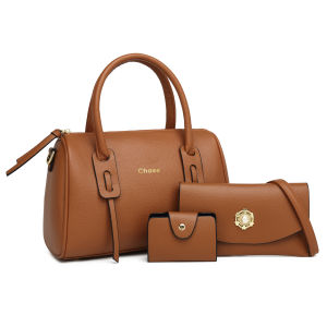 Chase Saffron Bag - Beg Raya Handbag Set 3in1 Beg Tangan Wanita Elegant Premium Look Complete Set Ready Stock Malaysia