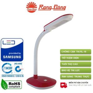 Đèn bàn LED RD-RL-19 5W bảo vệ thị lực ánh sáng trắng - Hàng chính hãng