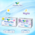 Laurier Healthy Skin Pembalut Wanita Siang Non Wing 22cm 20 Buah - Sanitary Napkin / Perawatan Kewanitaan - Mencegah Iritasi Waktu Menstruasi Dengan Permukaan Breathable 3D Bergelombang. 