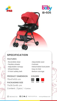 Baby Stroller Space Baby Pacific Original SB 203 - Kereta dorong