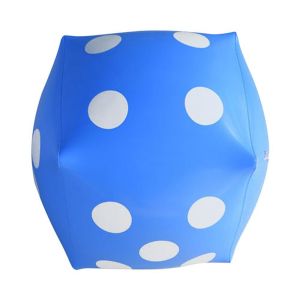 IIUU 30CM Giant Beach Garden Party Outdoor Activity Gifts Broad Games Atmosphere Toys Inflatable Dice Children Kid Toy