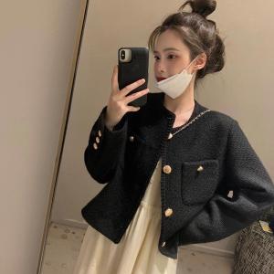 LEONNA Yu-Ri Outer Top Cardigan Jaket Lengan Panjang Atasan Wanita Korean Style