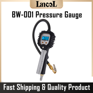 BW-001 Tire Pressure Gauge Digital Display High-precision Monitoring Inflation Gauge Car Tire Manometro For Car Truck Vehicle