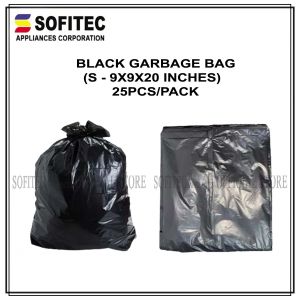 Black Trash Bag Garbage Bag Small/Medium/Large/XL per pack
