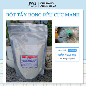 Bột tẩy rong rêu - Chất tẩy rong rêu cho sân xi măngsân gạch vỉa hè hiệu quả 1gói 500g