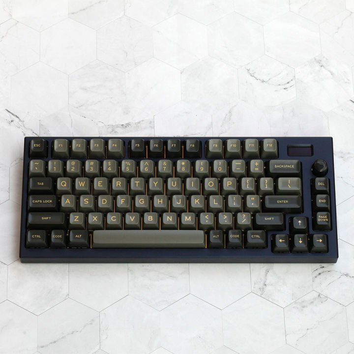 【Keycap Only】172 Keys MG Black Keycaps SA Profile ABS Double Shot ...