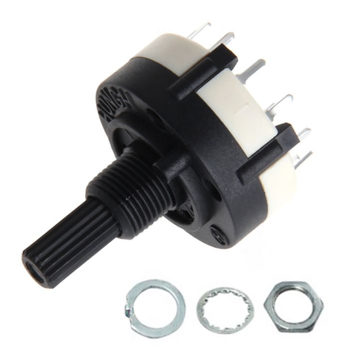 Industrial Rotary Switches With 5 Positions 1pcs Ac 125V RS26 1 Pole ...
