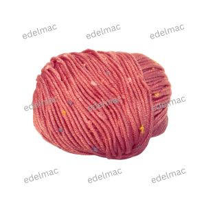 50gr Benang Rajut Katun Baby Wol Colordot Silk Yarn 7 ply Strands Soft Cotton Cashmere Knit Crochet Wool