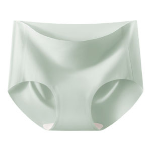 【SINGABRALETTE】Invisible Seamless Panties Antibacterial Yoga Panties Lightweight Nonmarking Skin Tone Mid Waist Breathable Comfort     Underwear